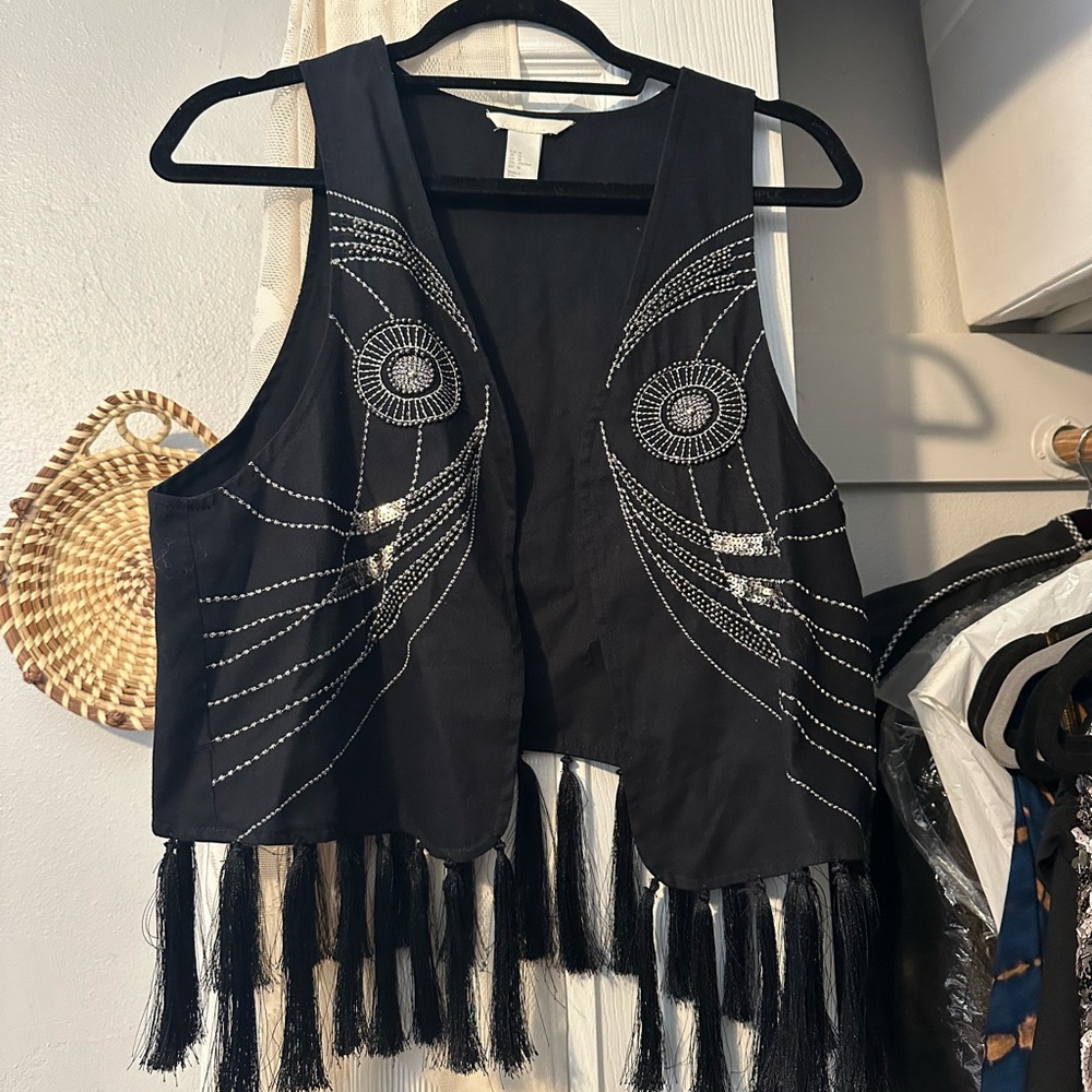 Indie Sleaze | Festival Fringe | Coachella 2014 Style Embroidered Vest